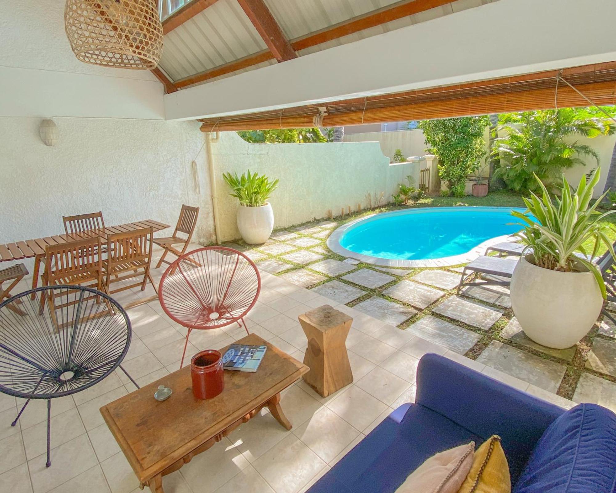 Chic Home With Private Pool, 1 Min To Beach เกป มาลเออเรอส์ ภายนอก รูปภาพ